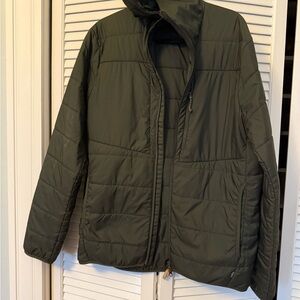 Men's Fjallraven Olive Green Keb Padded Hoodie